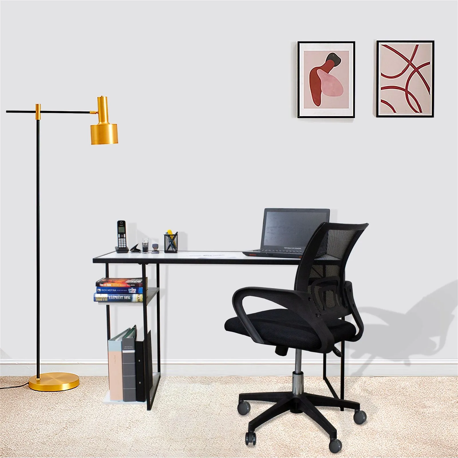 AMBIDESKROUS Modern Desk by Urban Style