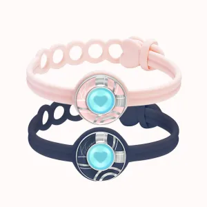 Candy Wave Touch Bracelets(Deep Blue Pink)