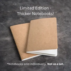 Cheery Mishap - Limited Edition - Thicker Kraft Notebook Refills for Refillable Leather Journals