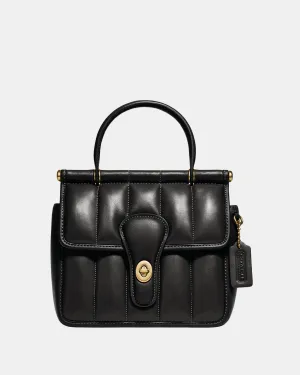 Coach Quilted Leather Willis Top-Handle Bag