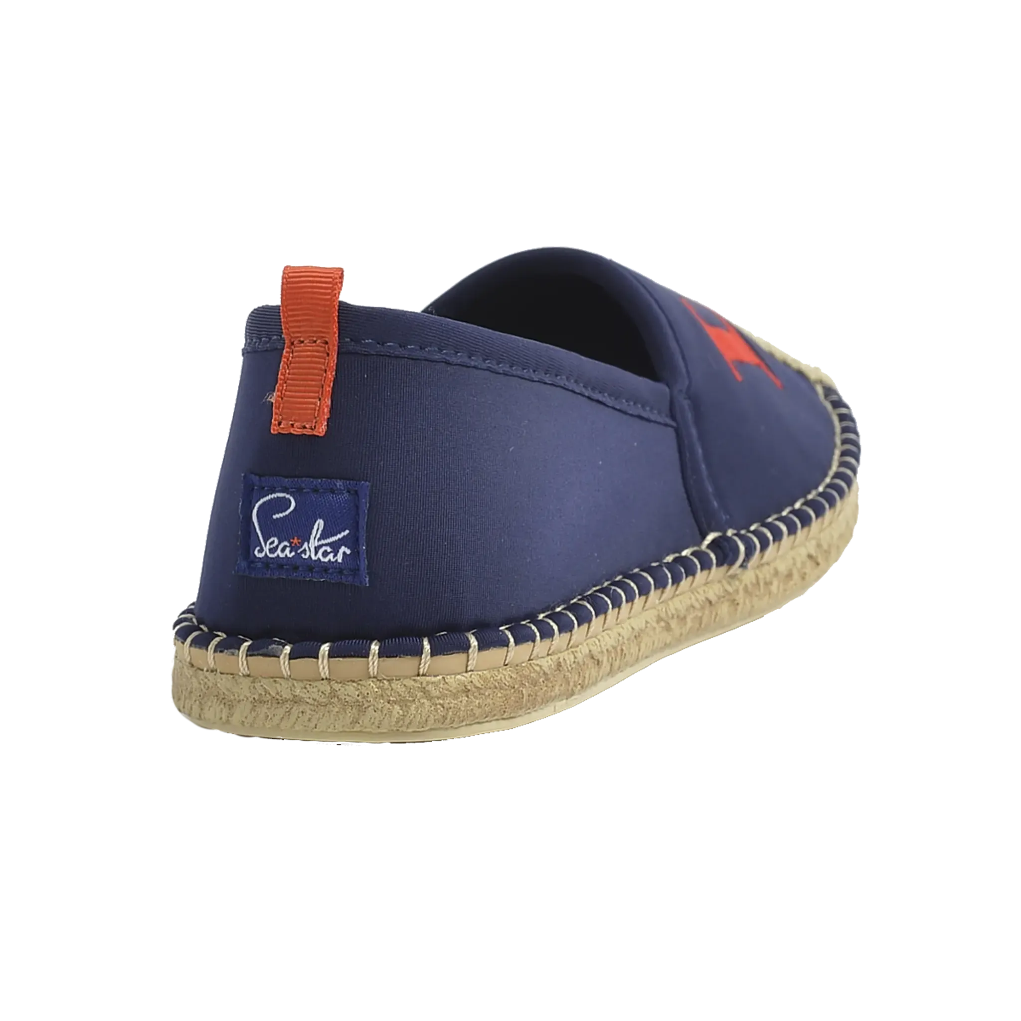 DARK NAVY LOVE EMBROIDERY - WOMENS BEACHCOMBER ESPADRILLE