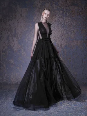 ELEGANT EVENING DRESS