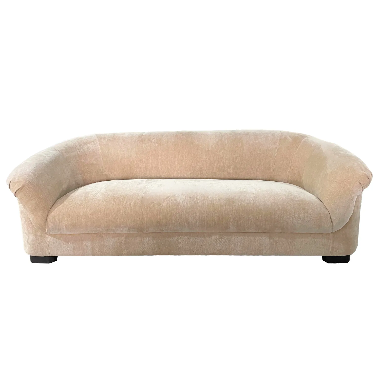 Fergus Velour Natural Sofa