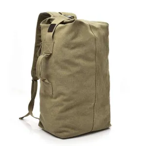 Haverson Canvas Backpack Rucksack Travel Carryall Bag