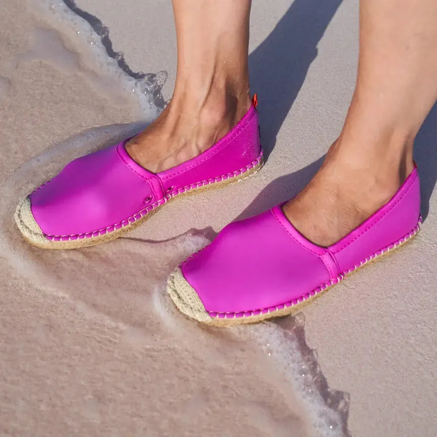 HOT PINK - WOMENS BEACHCOMBER ESPADRILLE