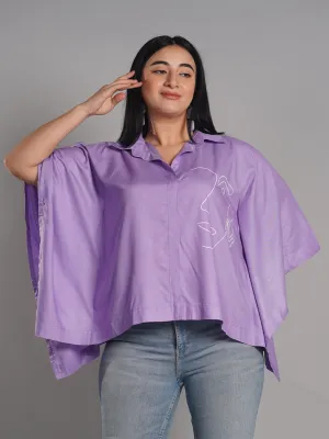 Lavender Kaftan Top - Signora