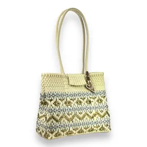 Maria Victoria | Shine TC | Upcycled, Handwoven, Shoulder Bag