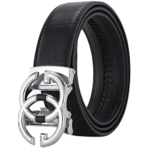 Metal Leather Belt