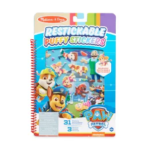 PAW Patrol Restickable Puffy Stickers - Adventure Bay