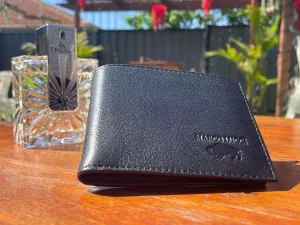 Premium Black Leather Wallet - ML