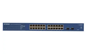 Prosafe 24-Port Gigabit Fanless Smart Switch (With 2X Dedicated Sfp Ports)