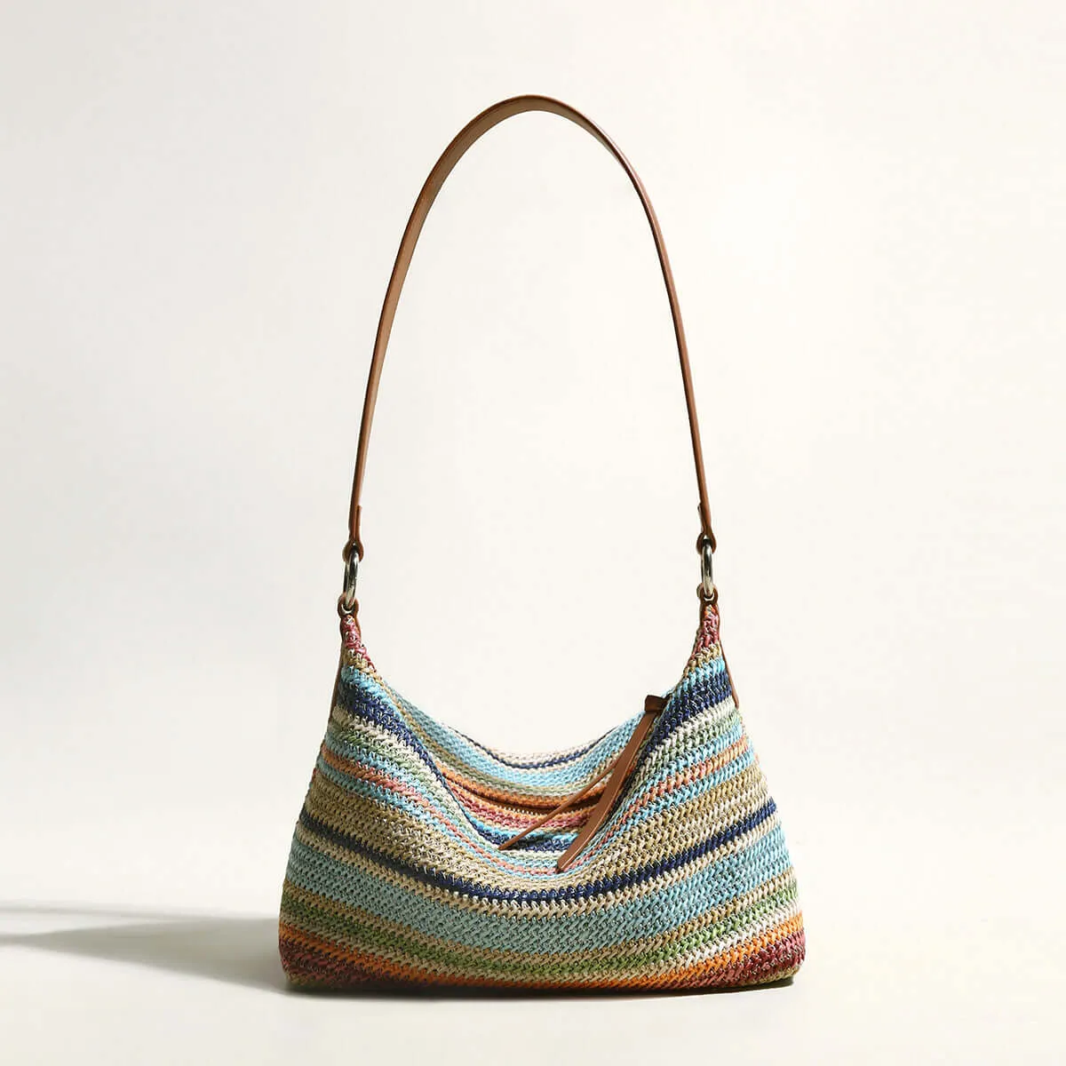 Rainbow Boho Shoulder Bag