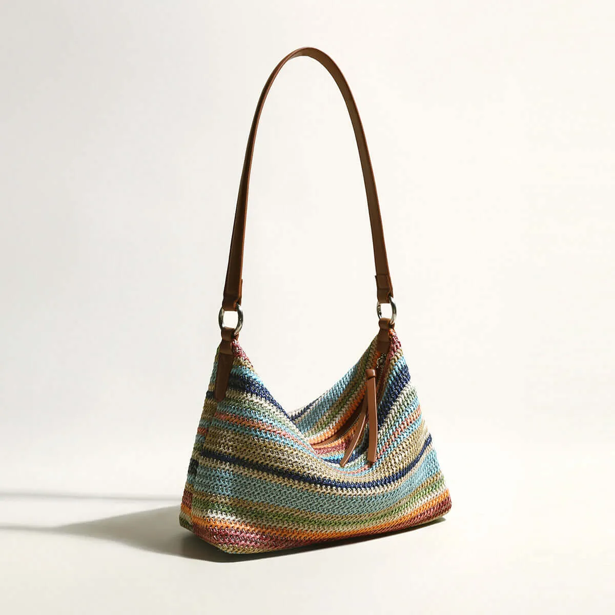 Rainbow Boho Shoulder Bag