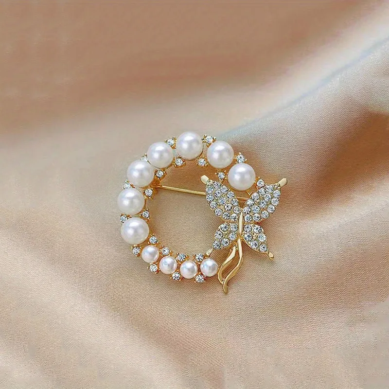 Stylish Butterfly Brooch Pin for Women  Elegant and Versatile