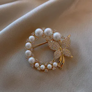 Stylish Butterfly Brooch Pin for Women  Elegant and Versatile