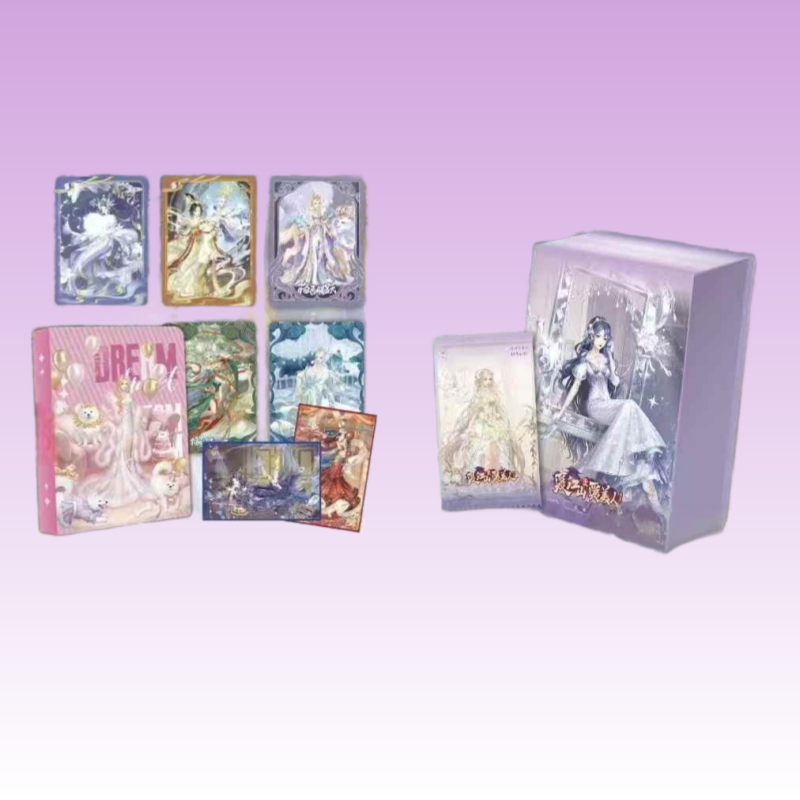 Wholesale 36 Boxes Shanghai Jing Live Broadcast Tabletop Game Cards Board Games for Anime Lovers Kids Parties Toy Blind Card